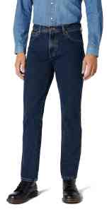 Wrangler Texas 100 % Baumwolle - Blue Black - Herren Jeans